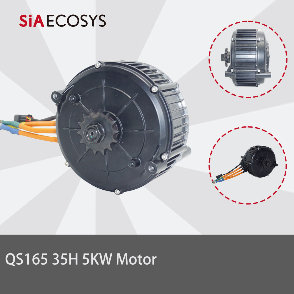 QSMOTOR QS165 5000W 35H PMSM M - Fardriver Nd72850 Controller 评论和价格