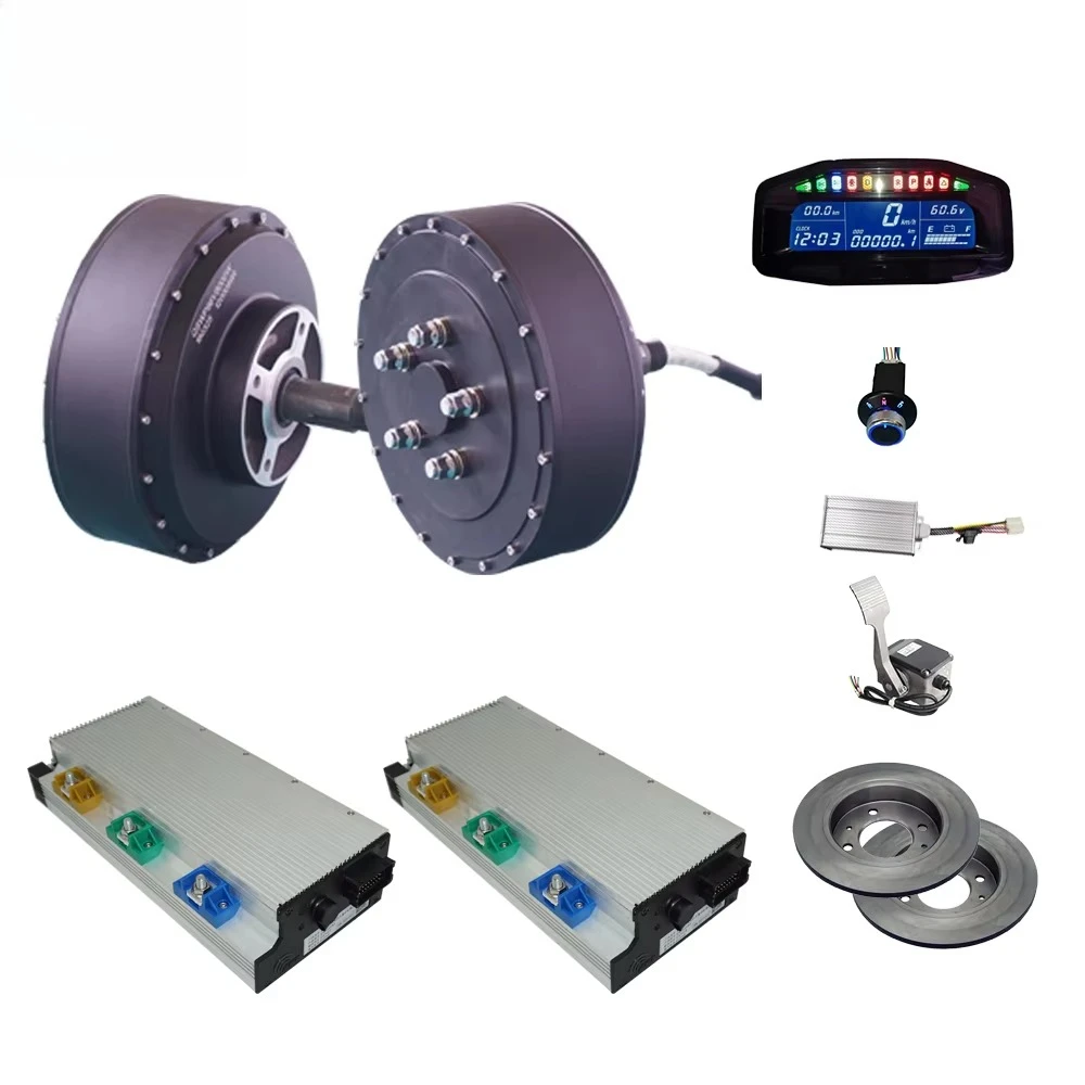 QS Motor 8000W 273 Dual 2WD 96 - Qs Motor 273 8000W Hub Motor 评论和价格